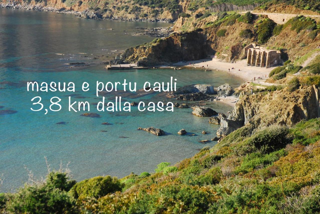 Willa La Casa Del Mare Tanca Piras Nebida Zewnętrze zdjęcie