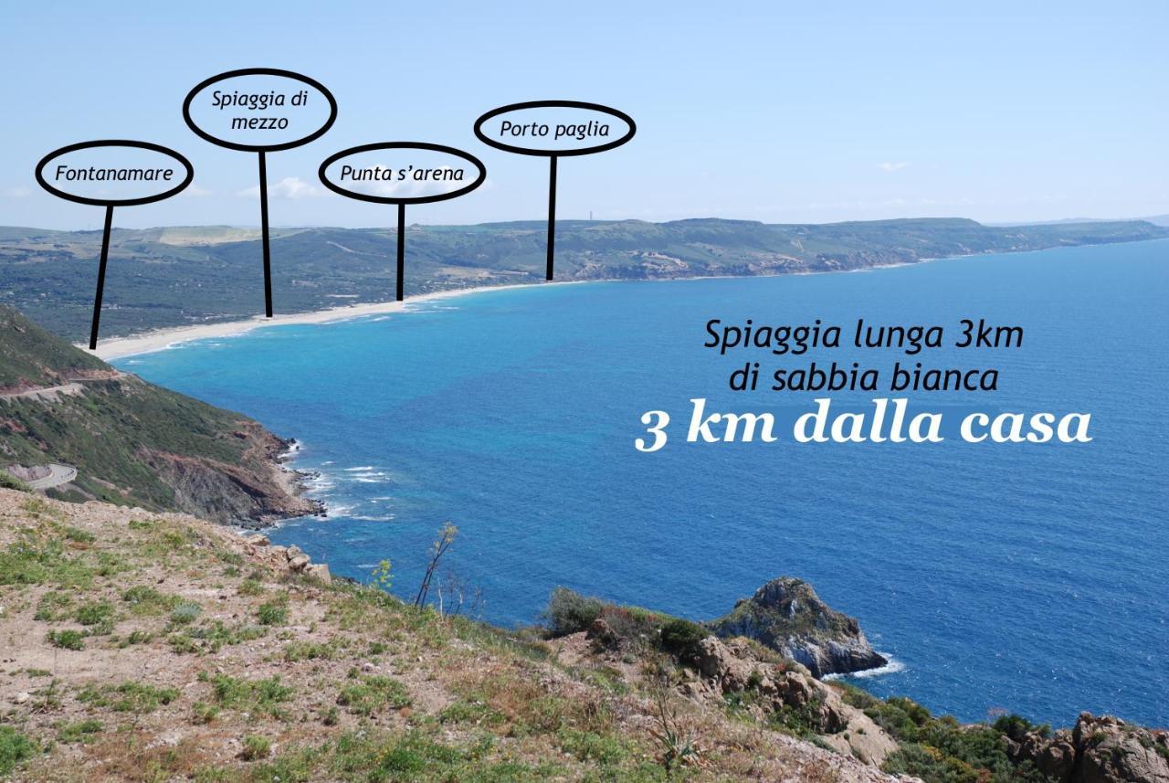 Willa La Casa Del Mare Tanca Piras Nebida Zewnętrze zdjęcie