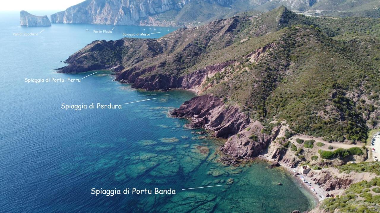 Willa La Casa Del Mare Tanca Piras Nebida Zewnętrze zdjęcie